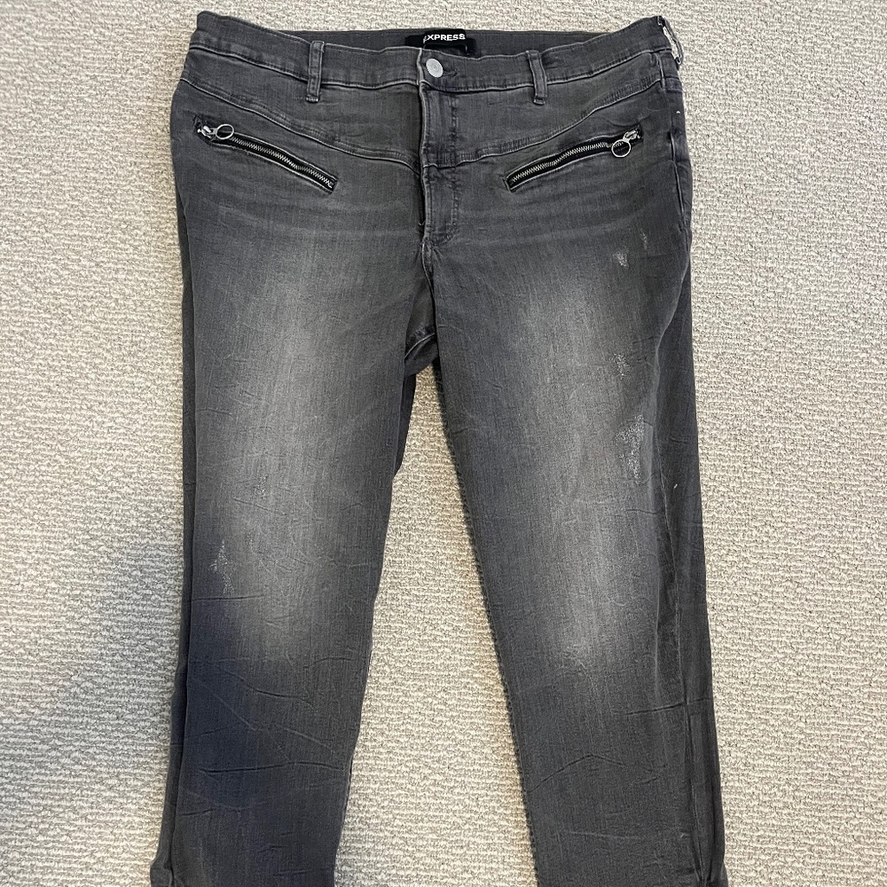 Gray Express Jeans
